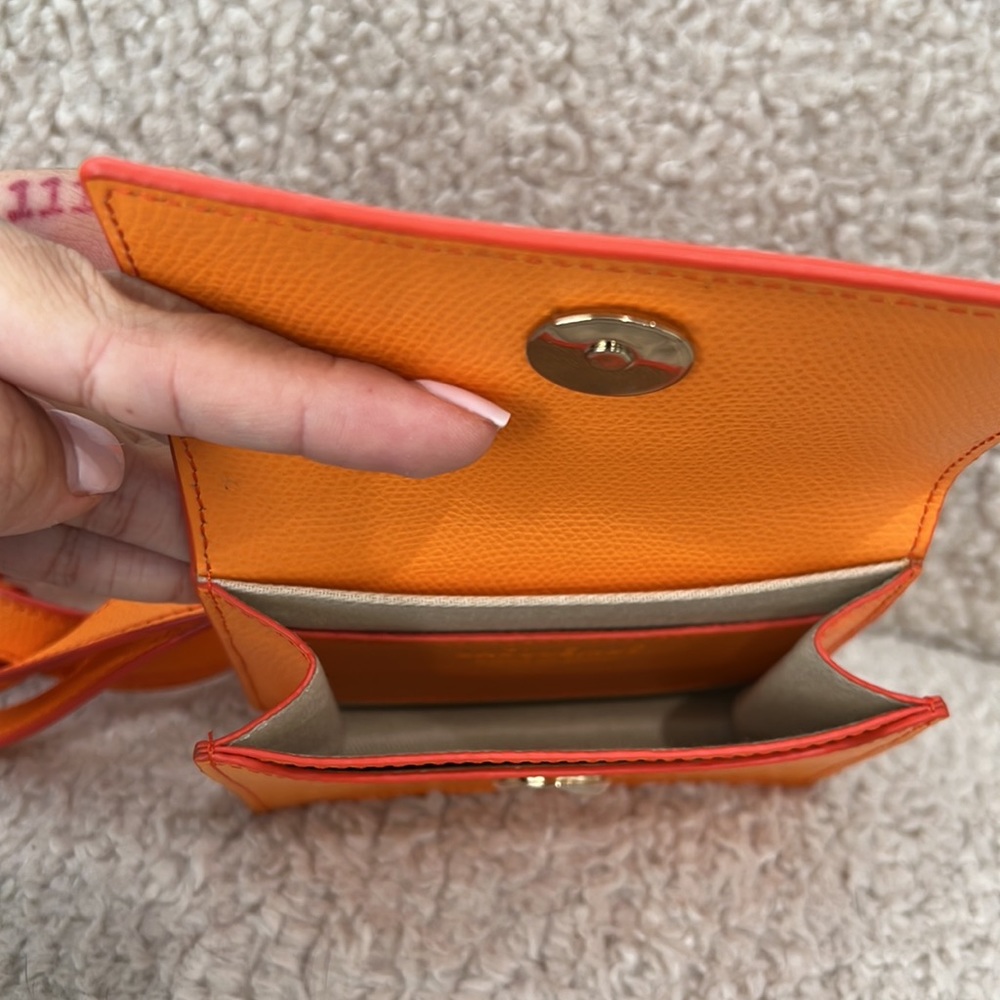 Jacquemus belt bag in orange. - Picture 3 of 4